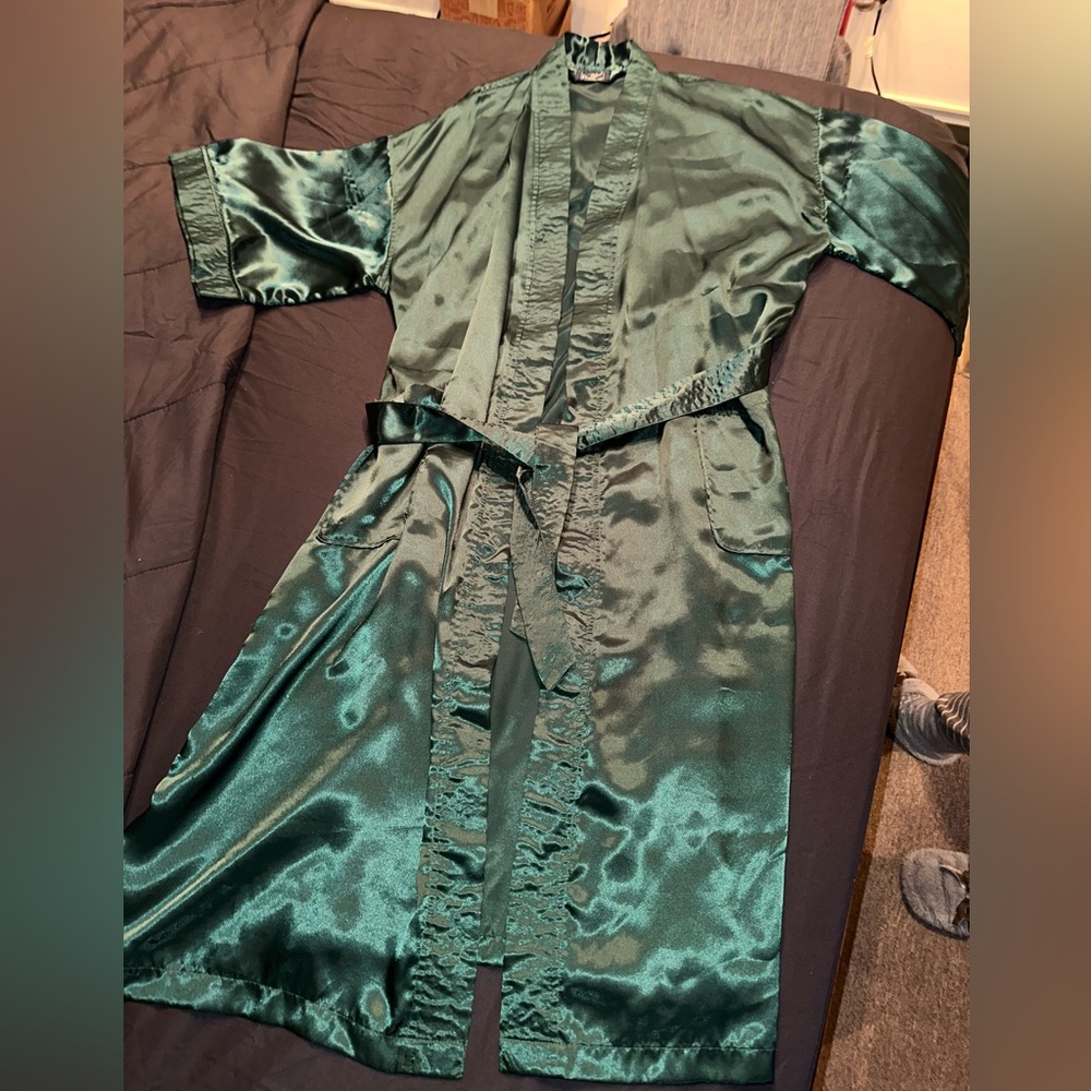 Mens Emerald Green Robe